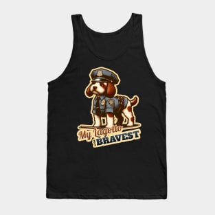 Lagotto police Tank Top